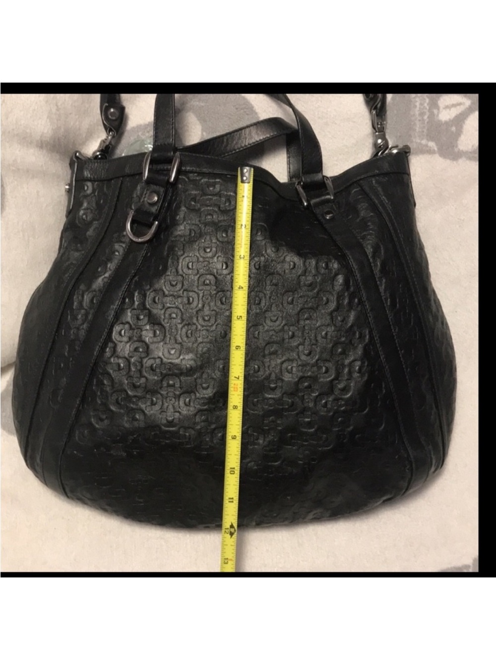 Authentic Gucci Abby convertible tote black leather horsebit - Picture 4 of 16
